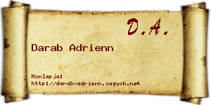 Darab Adrienn névjegykártya