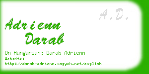 adrienn darab business card